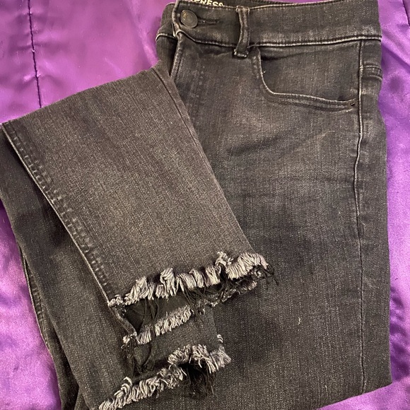 Express Denim - Denim Perfect Ankle Skinny Jeans Express Denim - Denim Perfect Ankle Skinny Jeans